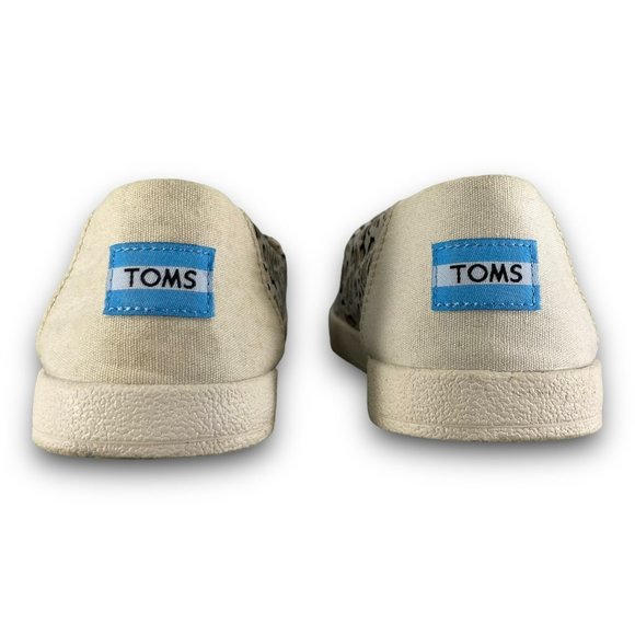 Toms Avalon Leopard Flats 10015236 Slip On Shoes Loafers Beige Brown Women 9 - Picture 6 of 10